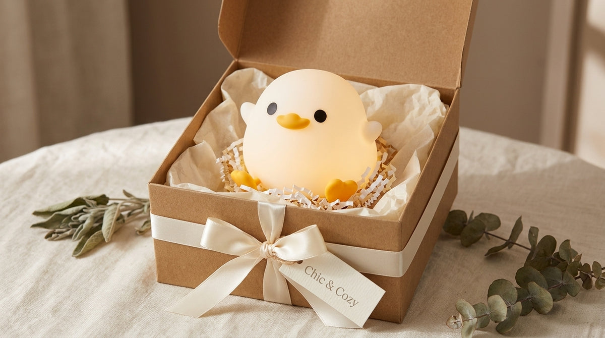 Warm Glow Duck Nursery Night Light