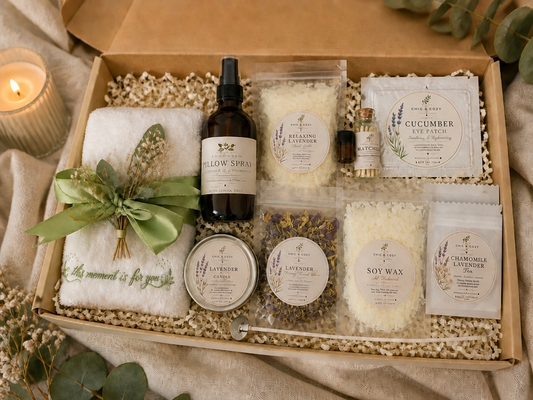 Luxury Spa Gift Box for Women | Self Care & Candle Making Kit