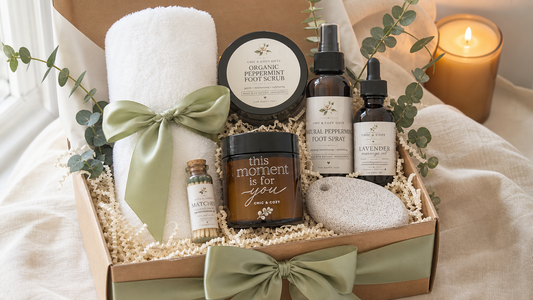 Luxury Foot Spa Gift Set | Pedicure Kit for Women | Self Care Gift Box | Birthday & Pamper Gift